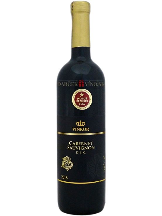 Cabernet Sauvignon 2018, D.S.C., akostné víno, suché, 0,75 l