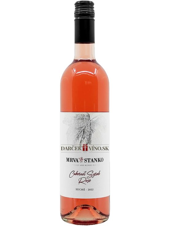 Cabernet Syrah rosé 2022, akostné víno, suché, 0,75 l