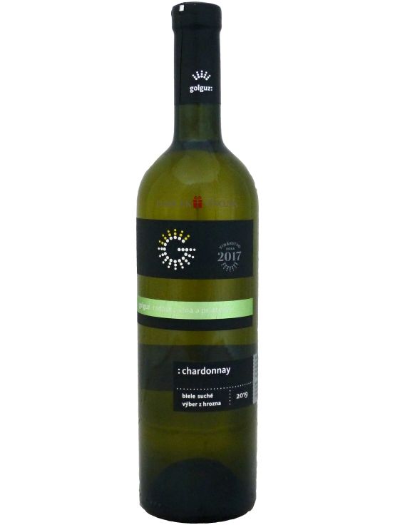 Chardonnay 2019, výber z hrozna, suché, 0,75 l