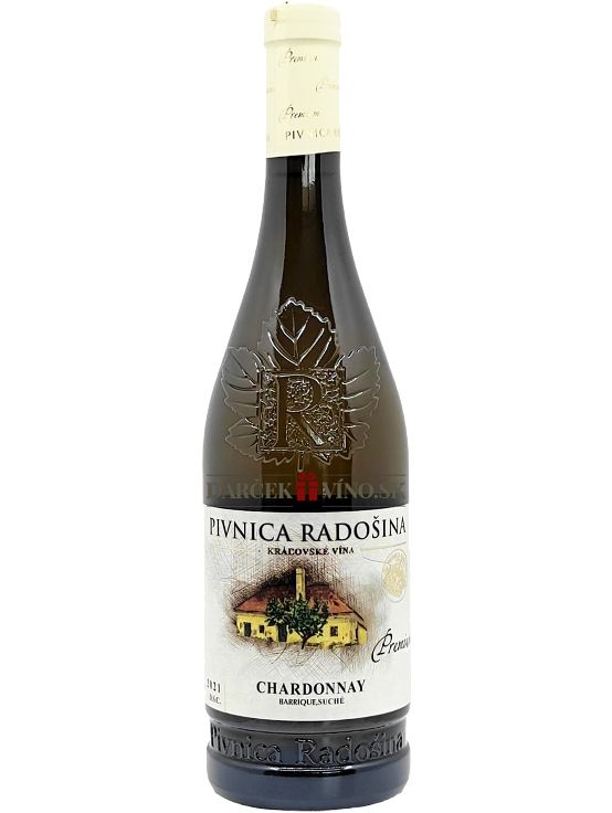 Chardonnay barrique PREMIUM 2021, D.S.C., výber z hrozna, suché, 0,75 l