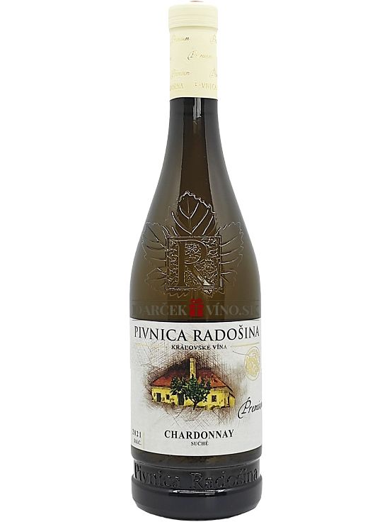 Chardonnay PREMIUM 2021, D.S.C., výber z hrozna, suché, 0,75 l