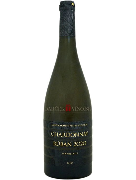 Chardonnay Rúbaň 2020, Special Selection, D.S.C., akostné víno, suché, 0,75 l
