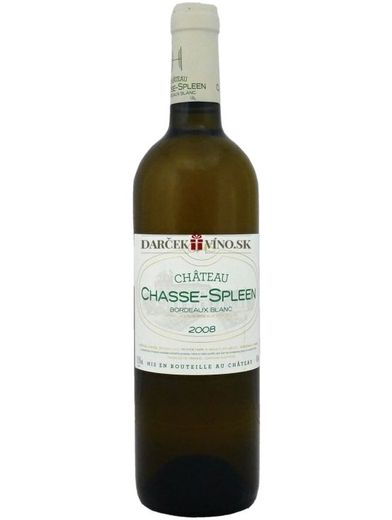 Château Chasse-Spleen blanc 2008, AOC Bordeaux, 0,75 l