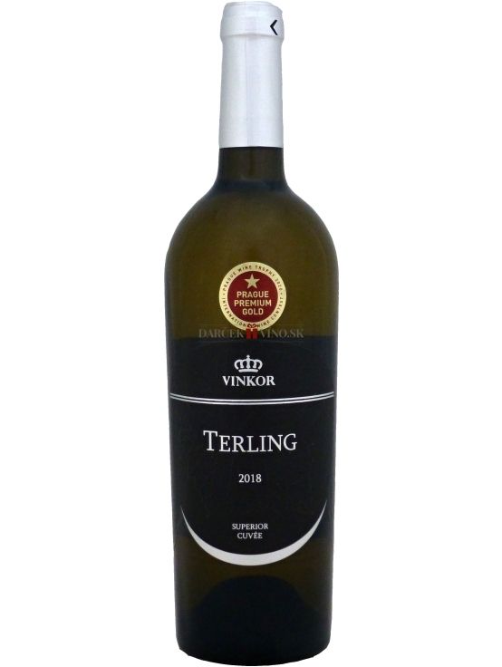Cuvée Terling blanc, značkové víno, suché, 0,75 l