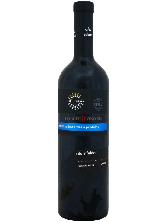 Dornfelder 2019, akostné značkové víno, suché, 0,75 l