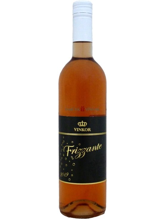 Frizzante rosé 2019, perlivé víno, polosladké, 0,75 l