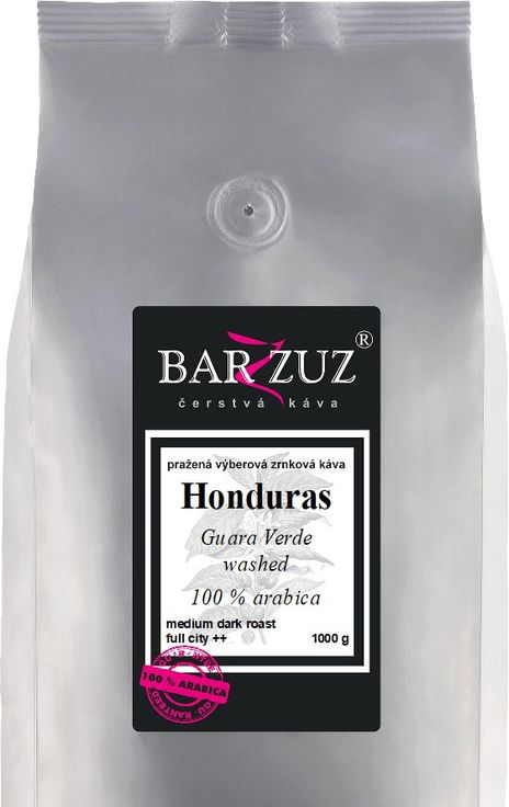 Honduras Guara Verde, washed, zrnková káva, 100 % arabica, 1 kg