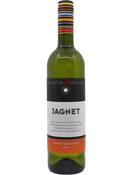 Jagnet Muškát moravský 2022, D.S.C., akostné víno, suché, 0,75 l