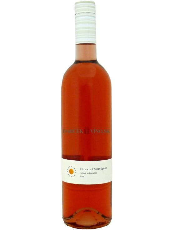 Cabernet Sauvignon rosé 2018, D.S.C., akostné víno, polosladké, 0,75 l