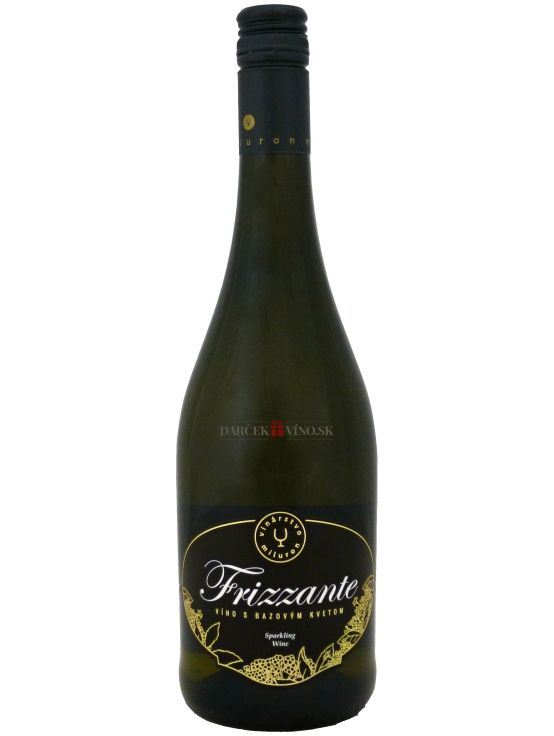 Frizzante - víno s bazovým kvetom, perlivé ovocné víno, sladké, 0,75 l