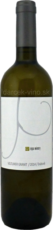 Repa Winery Veltliner Granit - mini, r. 2014, akostné víno, suché, 0,375 l
