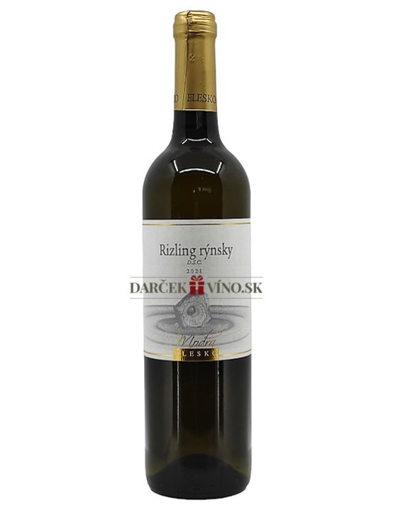 Rizling rýnsky 2021, D.S.C., akostné víno, suché, 0,75 l