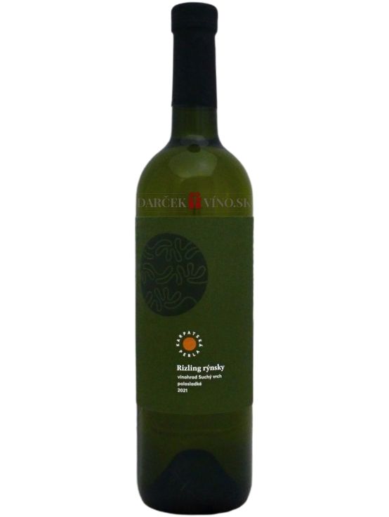 Rizling rýnsky 2021, D.S.C., akostné víno, polosladké, 0,75 l