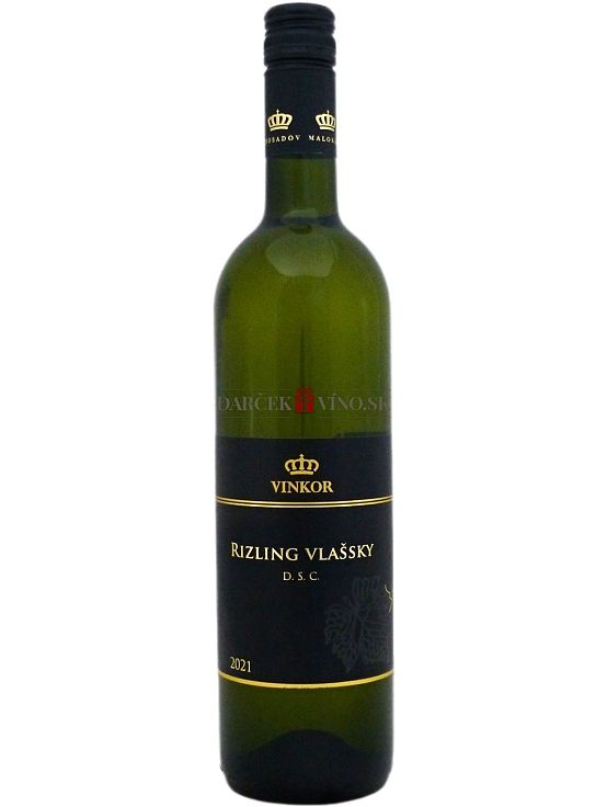 Rizling vlašský 2021, D.S.C., akostné víno, suché, 0,75 l