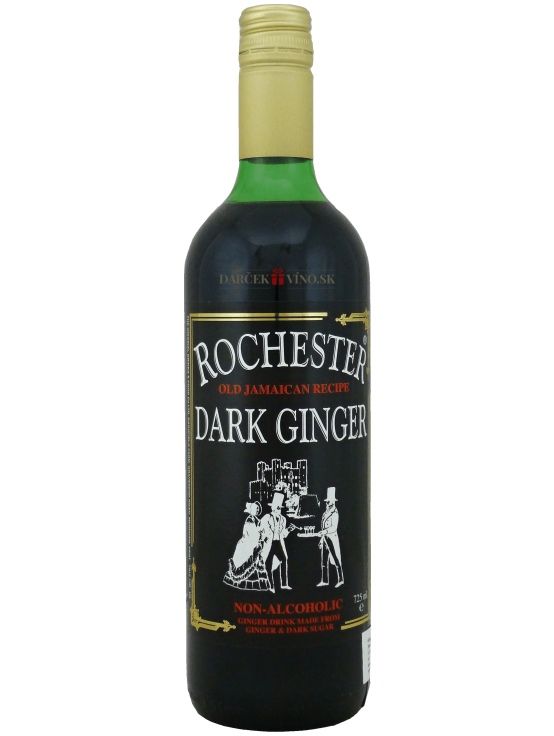 Rochester Ginger Dark - nealkoholický zázvorový nápoj, 0,725 l