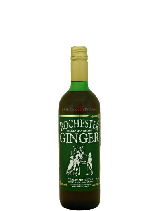 Rochester Ginger mini - nealkoholický tradičný zázvorový nápoj (245 ml)