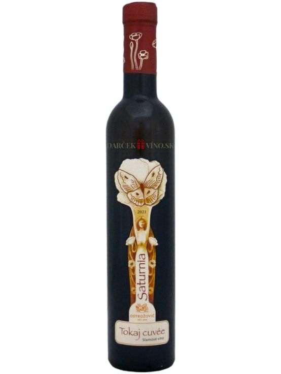 Tokaj cuvée Saturnia 2021, slamové víno, sladké, 0,375 l